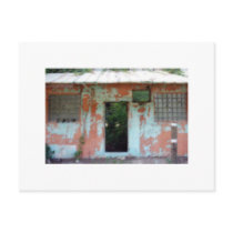 Old Abanodoned Store postcard or Card