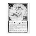 Old Advert: For My Lady’s Toilet postcards