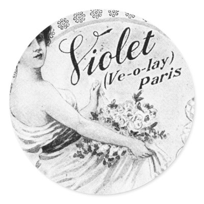 Old Advert: For My Lady’s Toilet Round Stickers by exifyde
