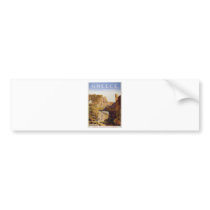 Old Advert Greece Mycenae Gate Of Lionesses Bumper Sticker