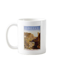 Old Advert Greece Mycenae Gate Of Lionesses Coffee Mugs