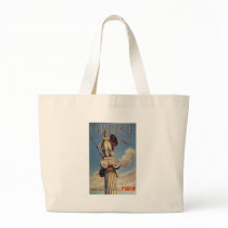 Old Advert TWA Greece Tote Bags