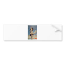 Old Advert TWA Greece Bumper Stickers
