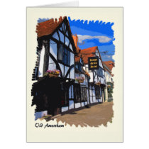 Old Amersham Artwork Greeting Card