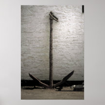 Old Anchor Isle of Whithorn Canvas Print