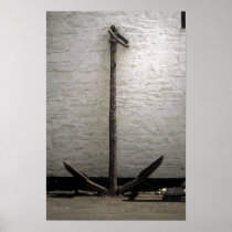 Old Anchor Poster Print