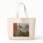 Old Barn and Silo Canvas Bag
