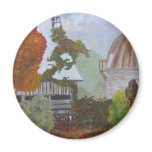 Old Barn and Silo magnets