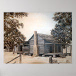 Old barn House Print