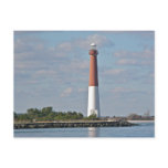"Old Barney" Barnegat Lighthouse LBI NJ Postcard