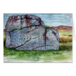 "Old Bewick" Rock Art - Northumberland Note Card