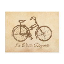 Old Bike Post Card
