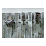 Old Bird Houses ~ ATC