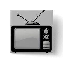 Old Black & White Television