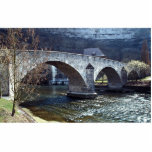 Old bridge, Fribourg, Switzerland photo sculptures