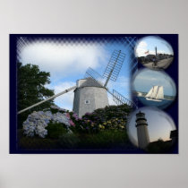 Old Cape Cod Collage poster