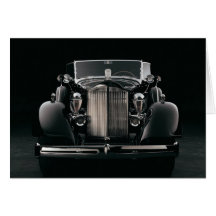 old car 03 greeting card