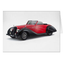 old car 10 greeting cards