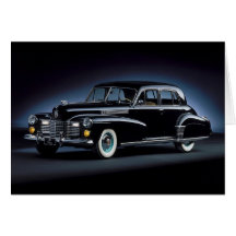 old car 20 greeting card
