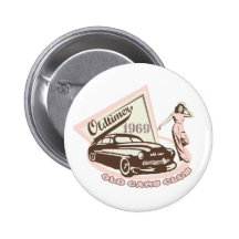 Old Car Club 69 Pins