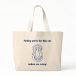 Old Car Parts Tote Bags