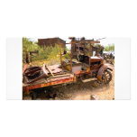 Old Car photo card