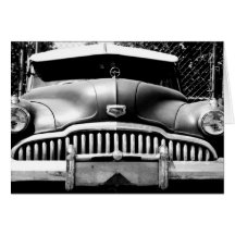 Old Car Photography Card