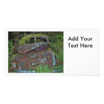 Old Car Wreck in the Forest Photo