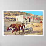 Old Caretta, Pueblo of Laguna, New Mexico posters
