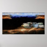 Old cars poster