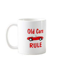 Old Cars Rule Coffee Mugs