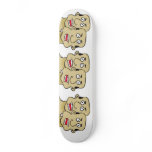 old cartoon man skateboard