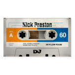 Old Cassette DJ Business Card