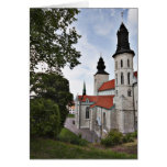 Old Church in Visby Sweden Card