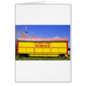 old circus wagon cards