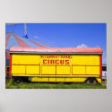 old circus wagon posters