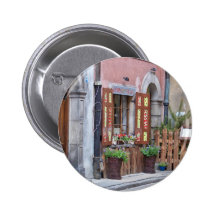 Old City, Warsaw, Poland Pinback Button
