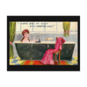 Old Comic Postcard - Scented Soap