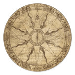 Old Compass Rose Stickers