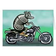 Old Crusty Biker Card