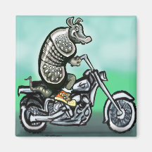 Old Crusty Biker Magnets