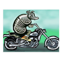Old Crusty Biker Postcards