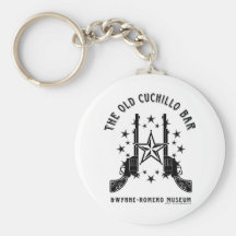 Old Cuchillo Bar Keychain