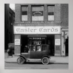 Old D.C. Book Store, 1920s Print