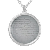 Old Damaged Concrete Brick Wall Detail Pendant