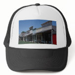 Old Dodge City storefronts in Dodge City, Kansas, Hats