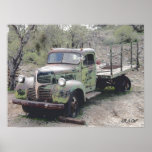 OLD DODGE TRUCK 1 posters