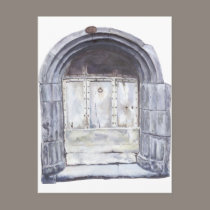 Old Door postcards