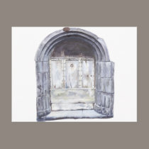 Old Door postcards