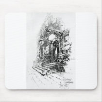 Old Doorway, Lamb Court Mouse Pad